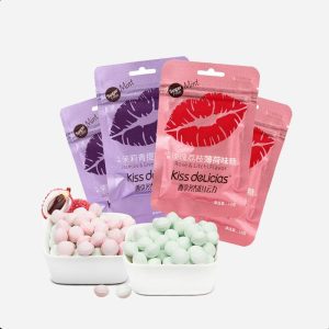 آب نبات Kiss Delicias   بوسه عشق   18 گرمی